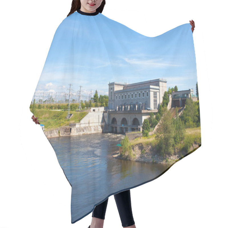 Personality  Narva Hydroelectric Power Station Hair Cutting Cape