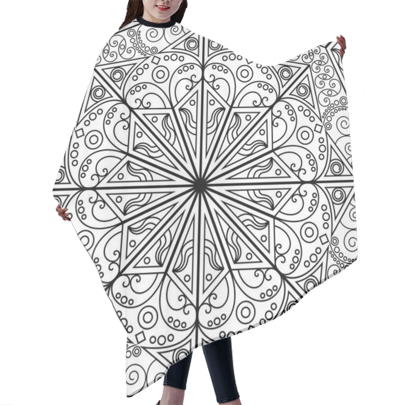 Personality  Abstract Patterned Background Hair Cutting Cape