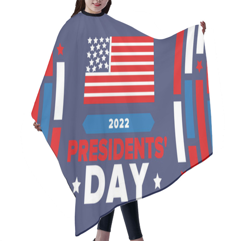 Personality  Happy Presidents' Day In February. Celebrated In United States. Washington's Birthday. Federal Holiday In America. Patriotic American Vector Illustration. Poster, Banner And Background Hair Cutting Cape