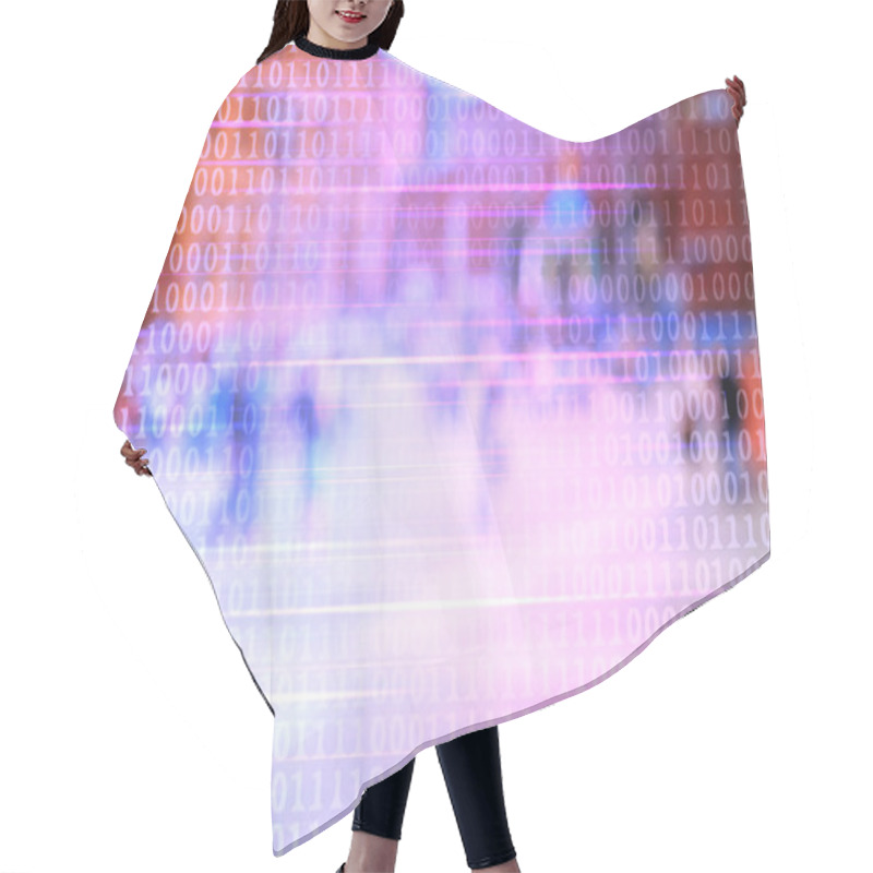 Personality  Blur Abstract Peoples Hair Cutting Cape