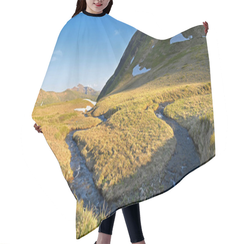 Personality  Mountain River And Valley Hair Cutting Cape