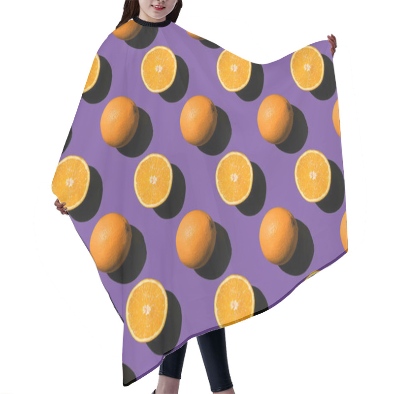 Personality  Oranges Hair Cutting Cape