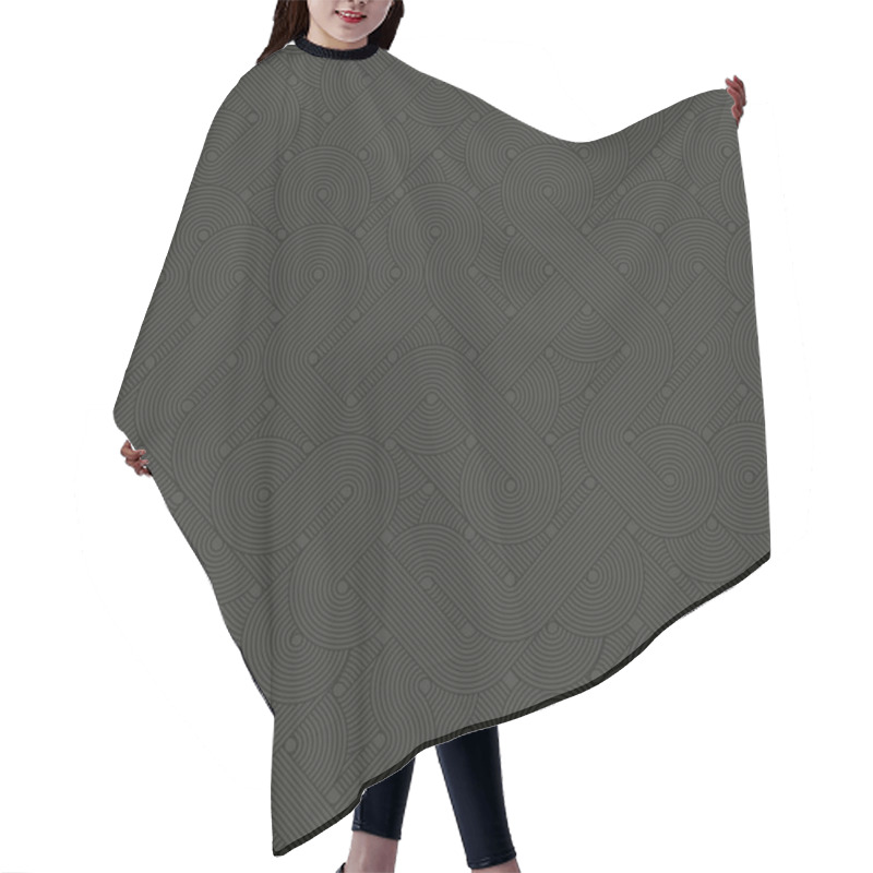 Personality  Abstract Pattern Hair Cutting Cape