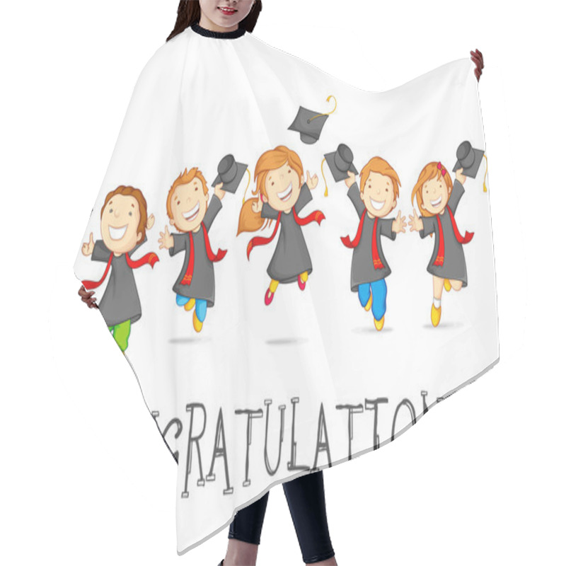 Personality  Happy Graduates Hair Cutting Cape