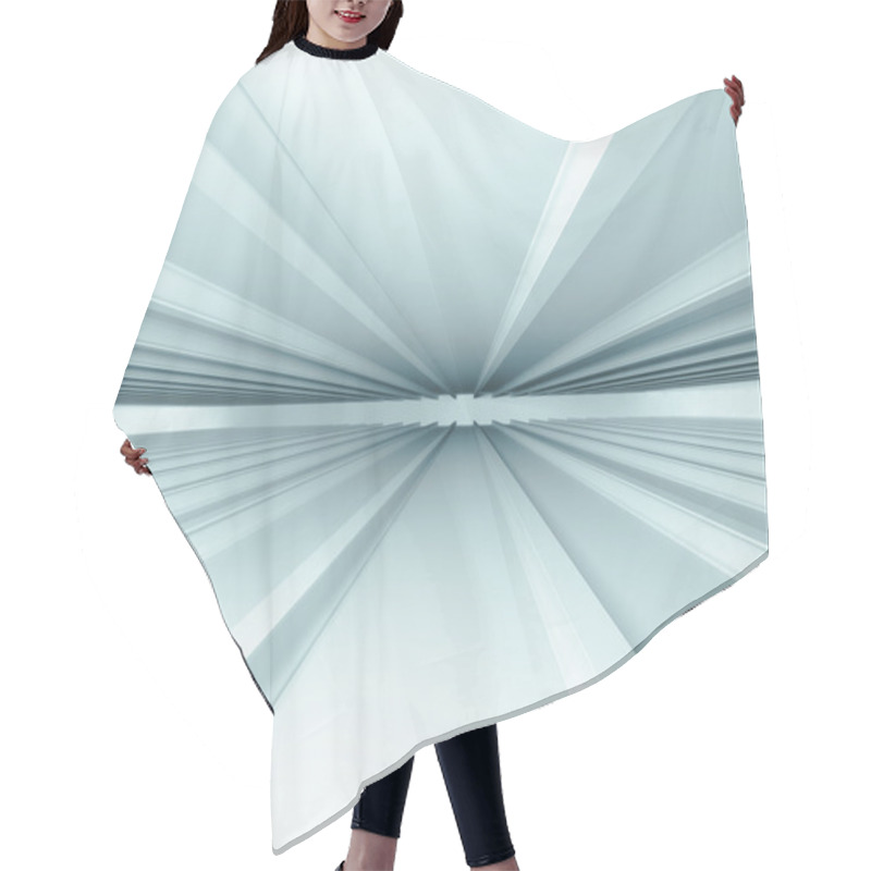 Personality  Abstract White Interior Architecture Background Hair Cutting Cape