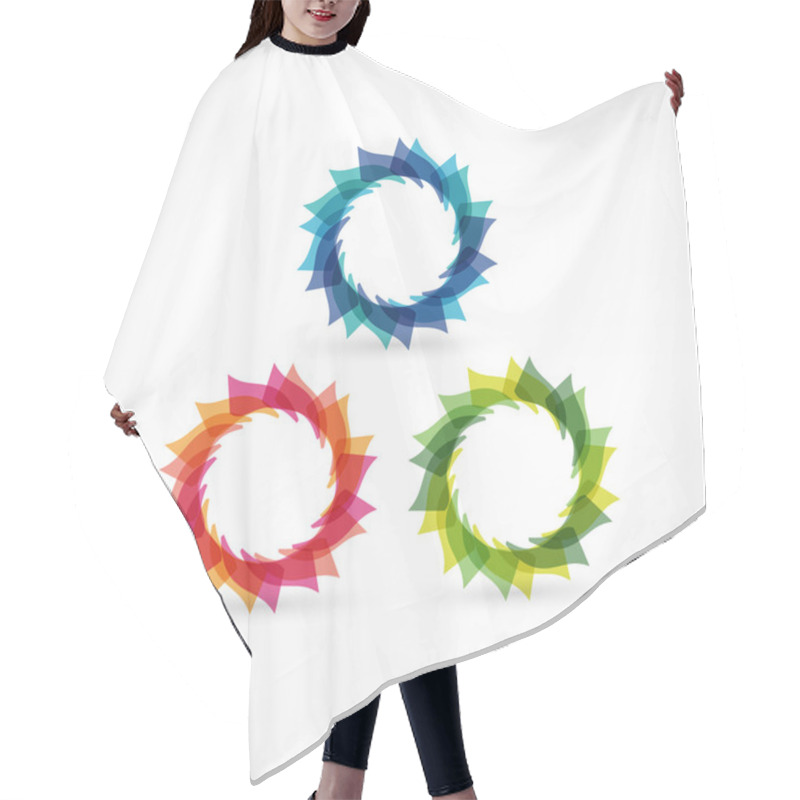 Personality  Business Abstract Icons Hair Cutting Cape