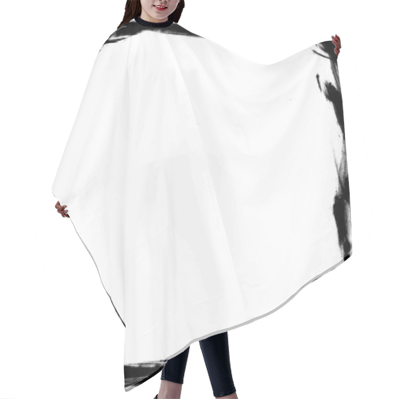 Personality  Brushed Borders Hair Cutting Cape