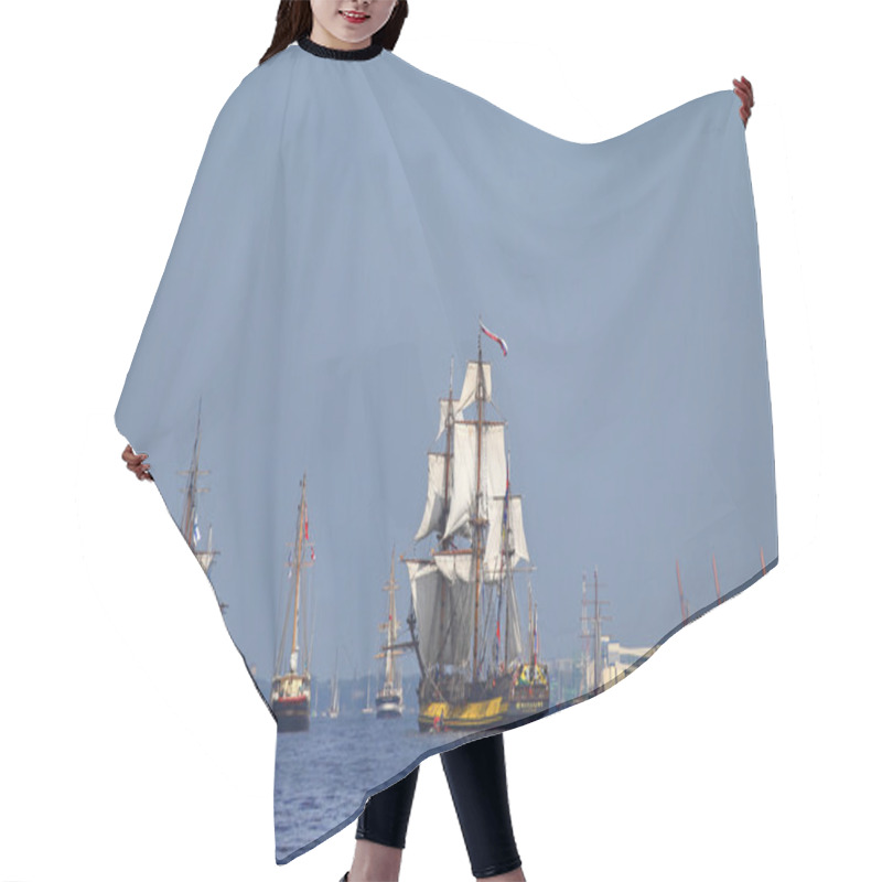 Personality  Sailing Ships Hair Cutting Cape