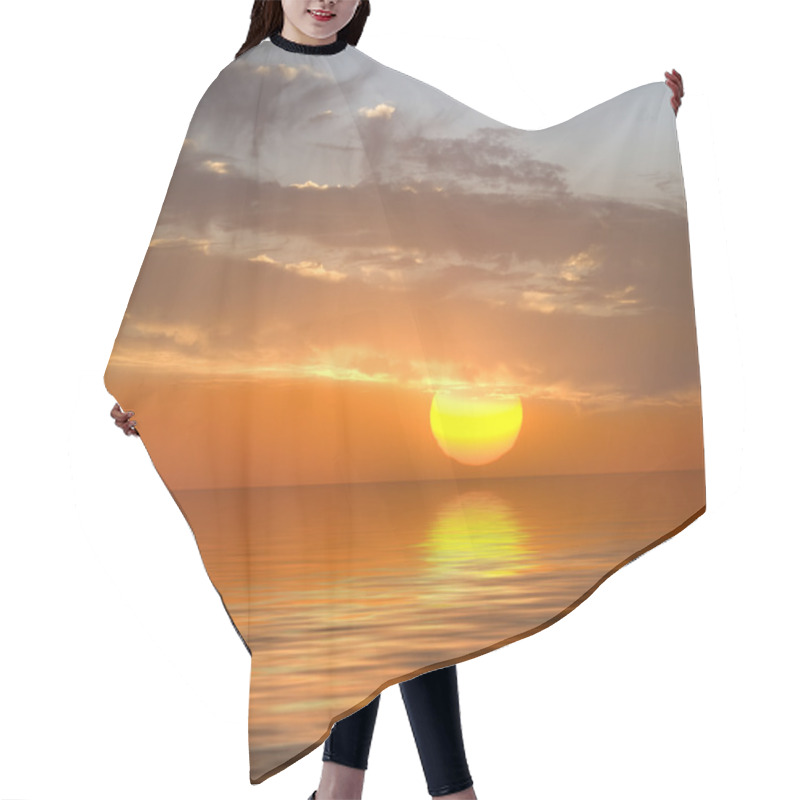 Personality  Sunset Hair Cutting Cape