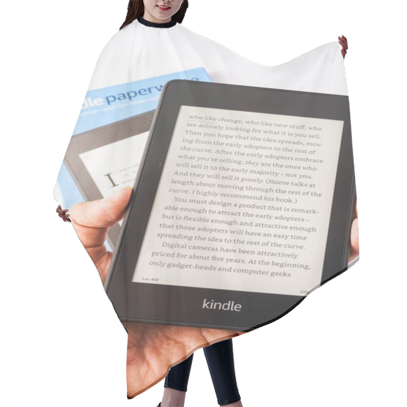 Personality  Amazon Kindle Paperwhite 2019 Is Amazon E-book Reader That Is Lightweight And Waterproof Hair Cutting Cape