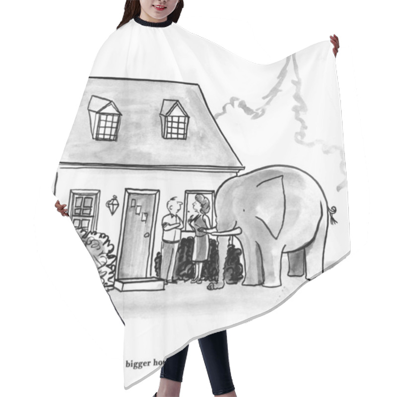 Personality  Indoor Pets Hair Cutting Cape