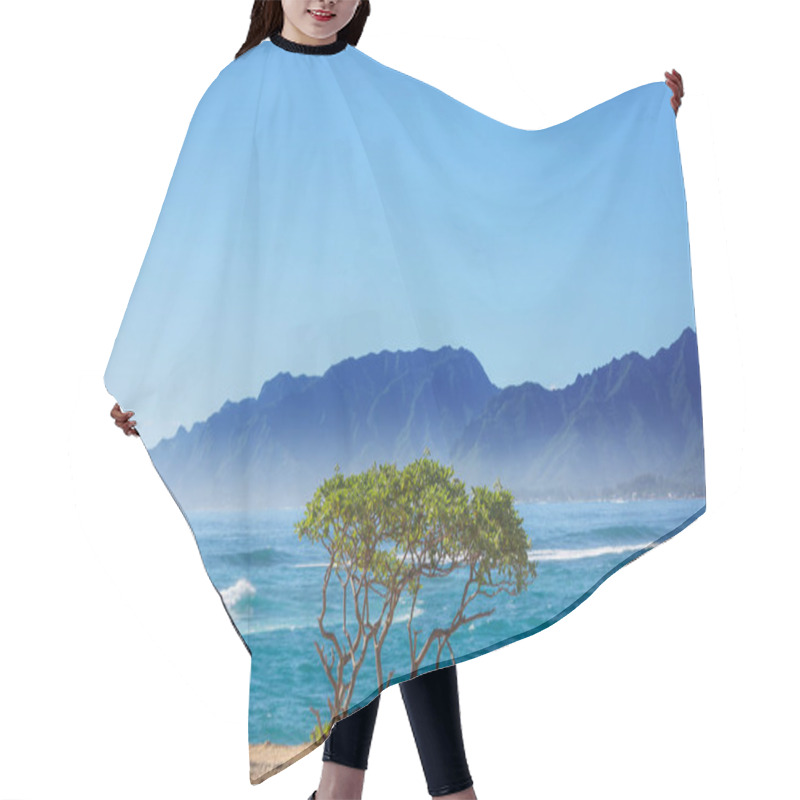 Personality  Amazing Hawaiian Beach Nature Scenic View  Hair Cutting Cape