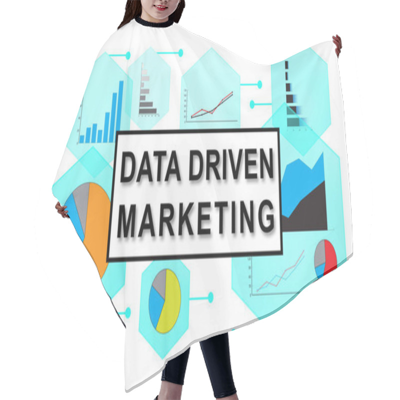 Personality  Concept Of Data Driven Marketing Hair Cutting Cape