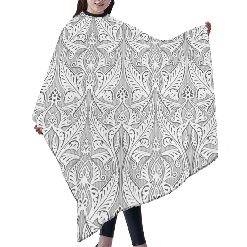 Personality  Islamic Motif Backgorund Hair Cutting Cape