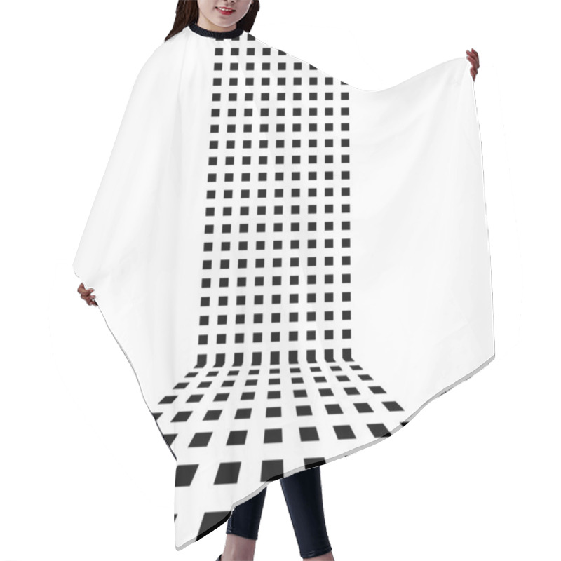 Personality  Dotted Retro Abstract Background Hair Cutting Cape