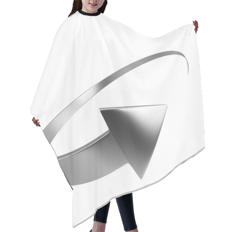 Personality  Circle Arrow Hair Cutting Cape