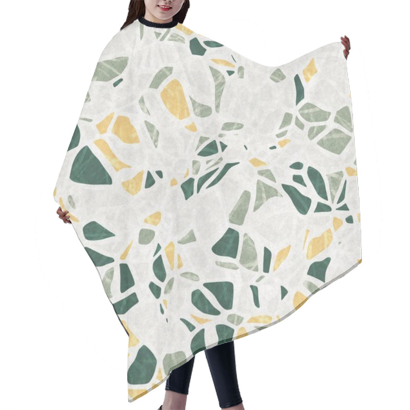 Personality  Seamless Terrazzo Pattern For Surface Design And Print Hair Cutting Cape