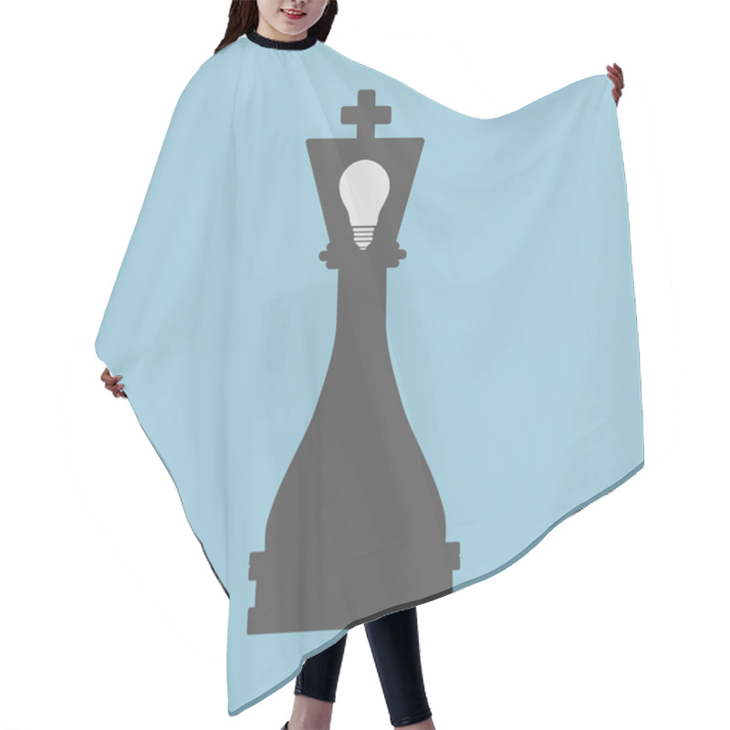 Personality  King Hair Cutting Cape