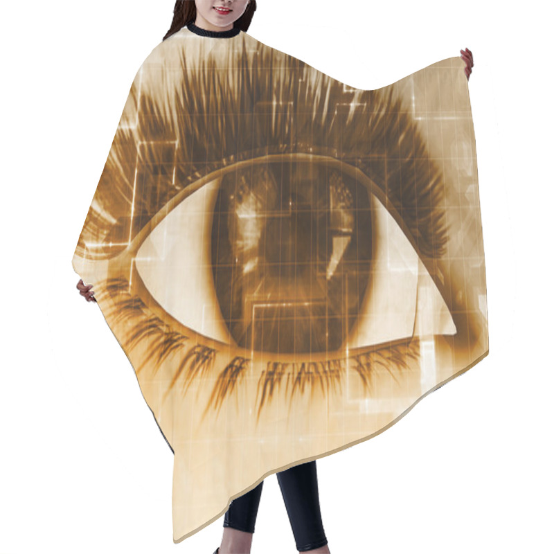 Personality  Online Privacy As A Concept Hair Cutting Cape