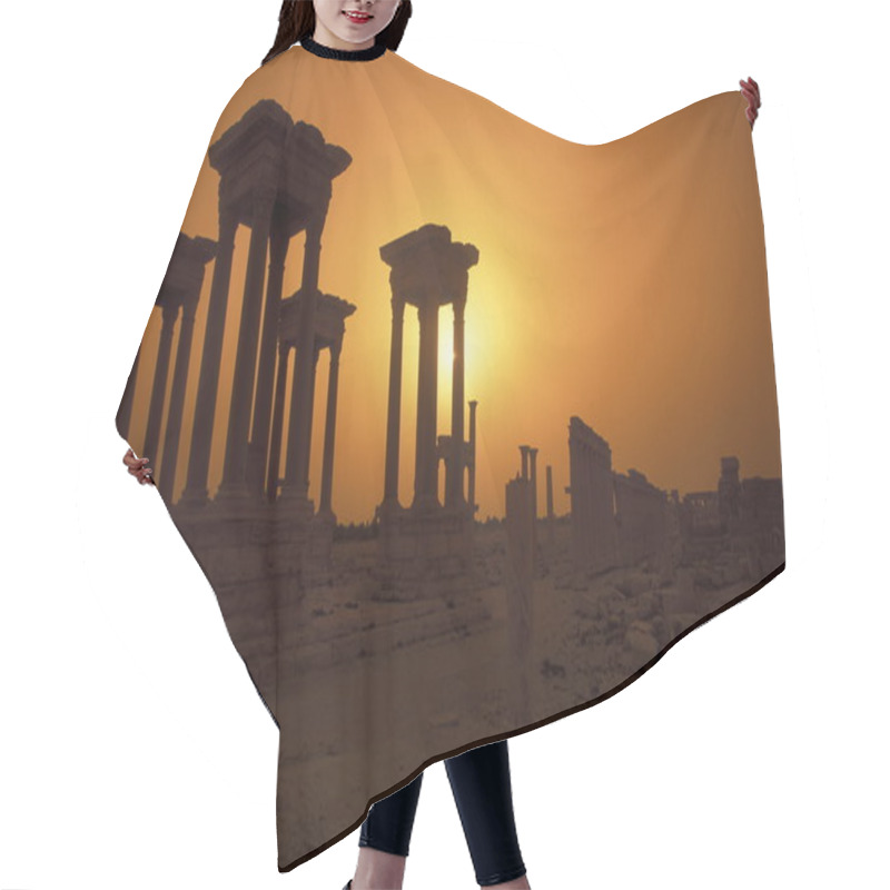 Personality  SYRIA PALMYRA ROMAN RUINS Hair Cutting Cape