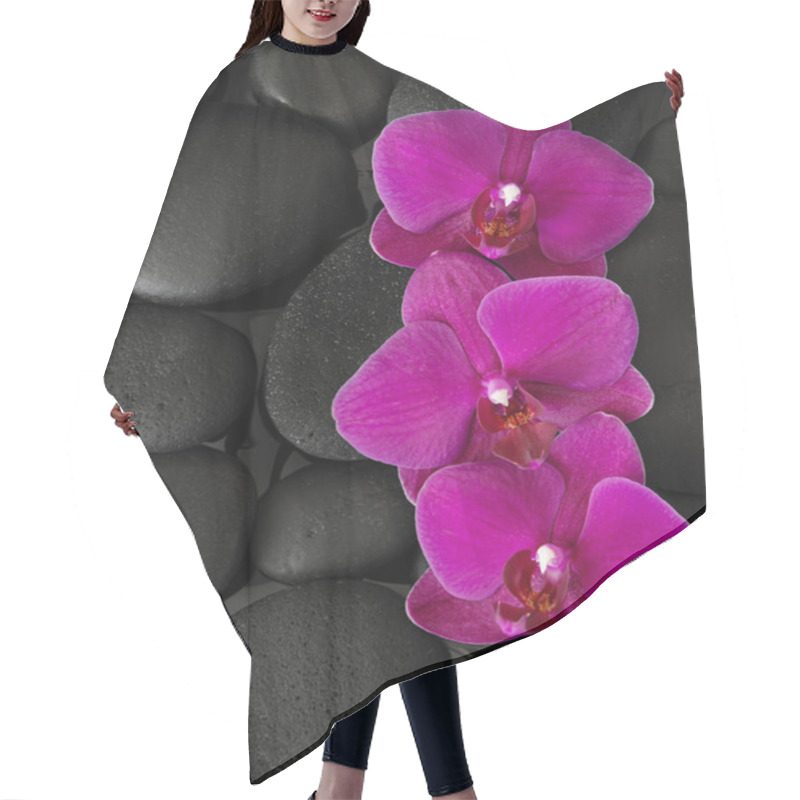 Personality  Three Orchids Hair Cutting Cape