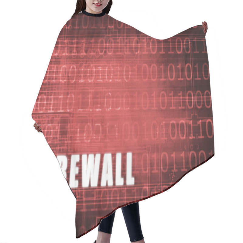 Personality  Firewall Hair Cutting Cape