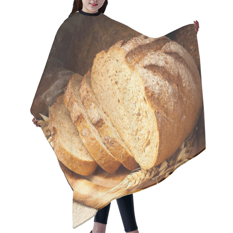 Personality  Fresh Bread Hair Cutting Cape