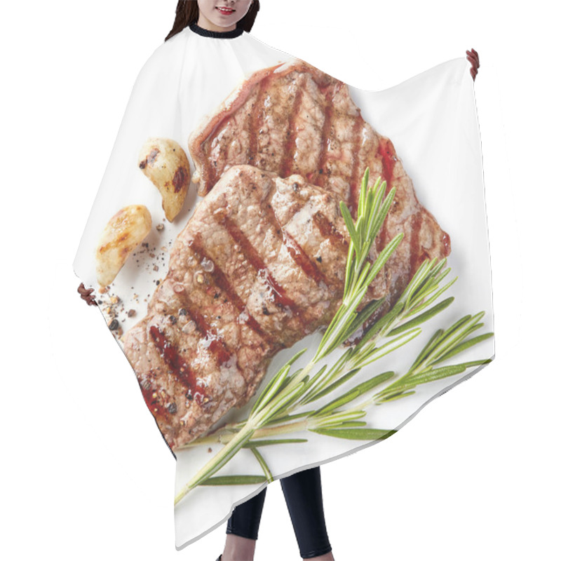 Personality  Grilled Beef Steak Hair Cutting Cape