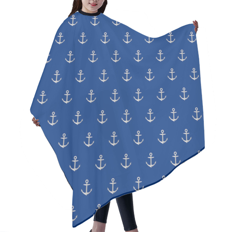 Personality  Nautical Background Hair Cutting Cape