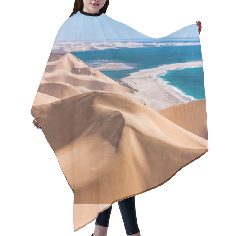 Personality  Sand Dunes InThe Namib Desert Along Side The Atlantic Ocean Coast, Southern Africa, Namibia Hair Cutting Cape