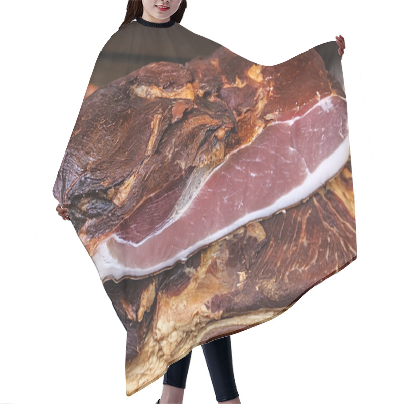 Personality  Pieces Of Smoked Pork Bacon-2 Hair Cutting Cape