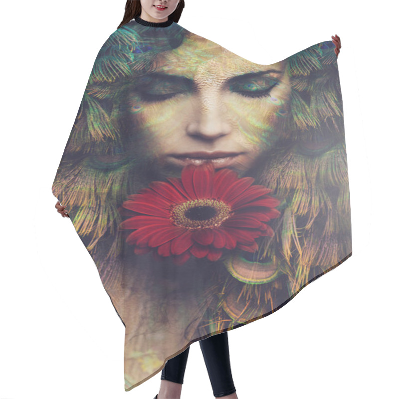 Personality  Fantasy Fairy Hair Cutting Cape