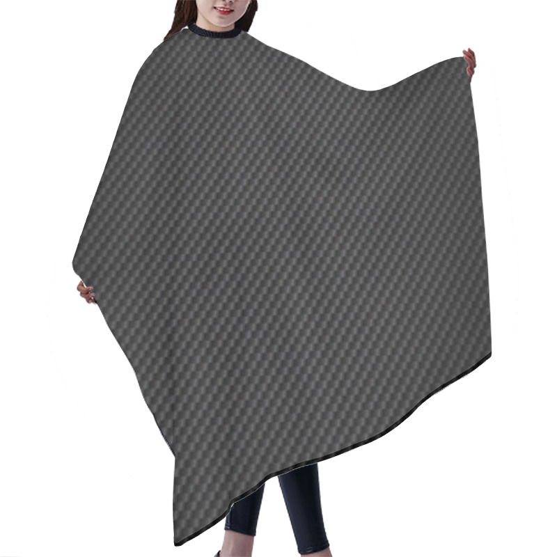 Personality  Woven Carbon Fiber Hair Cutting Cape