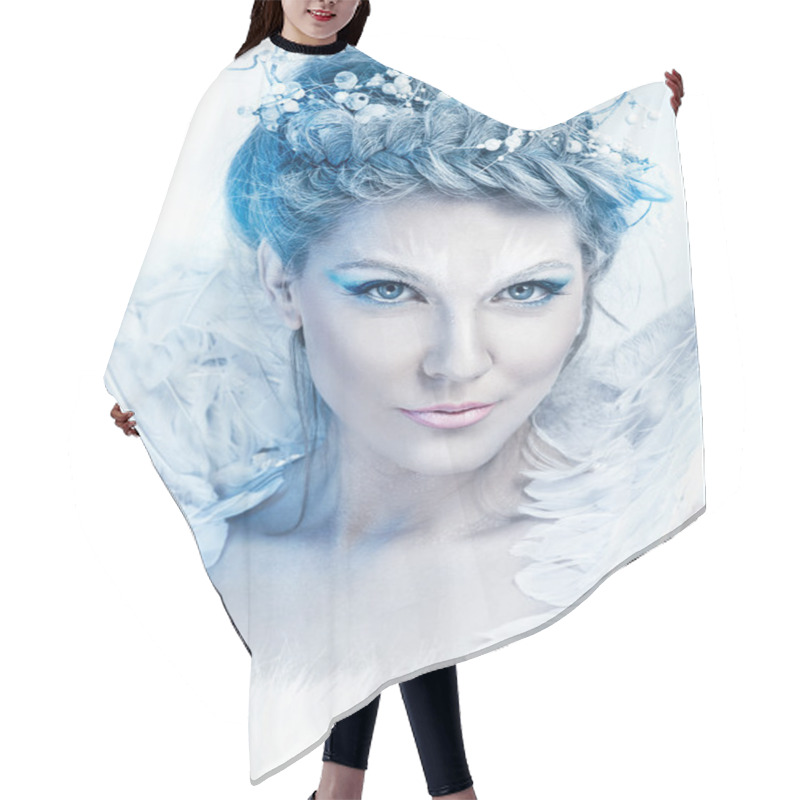 Personality  Beautiful Fairy Winter Hair Cutting Cape