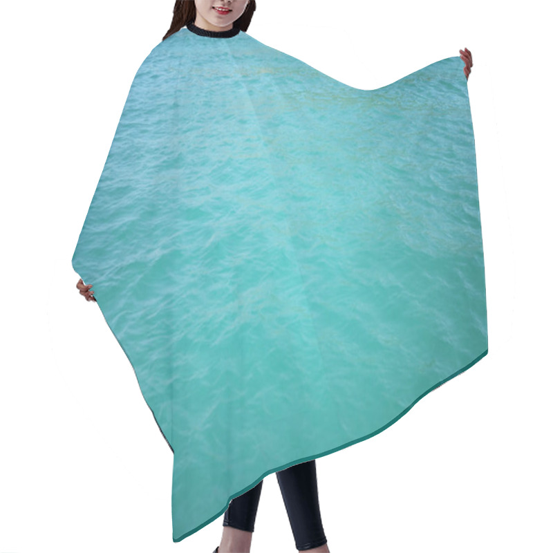 Personality  Ocean Water As A Background Hair Cutting Cape