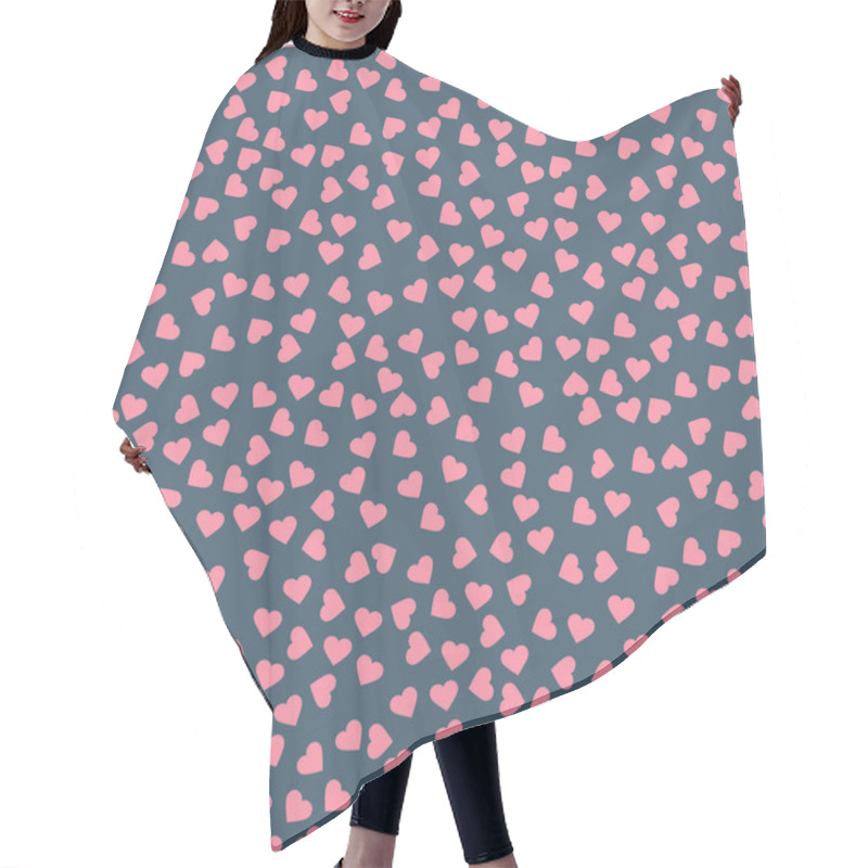 Personality  Pattern With Little Hearts Hair Cutting Cape