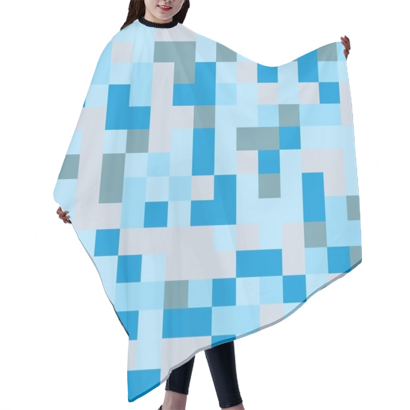 Personality  Brand-new Rectangular Template.  Hair Cutting Cape