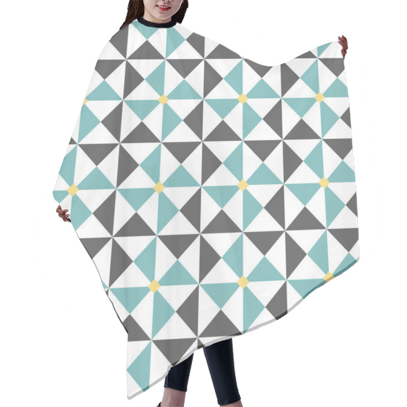 Personality  Abstract Seamless Pattern Hair Cutting Cape