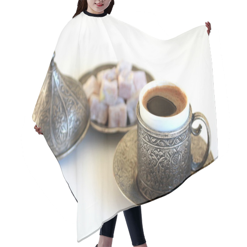 Personality  Turkish Coffee And Turkish Delight Hair Cutting Cape