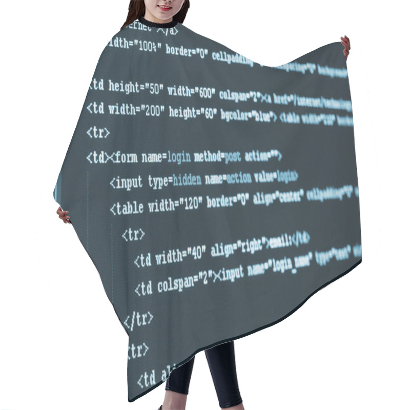 Personality  Source Code Hair Cutting Cape