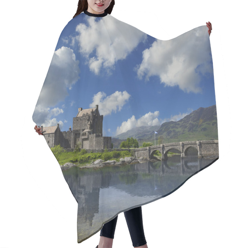 Personality  Eilean Donan Castle Hair Cutting Cape