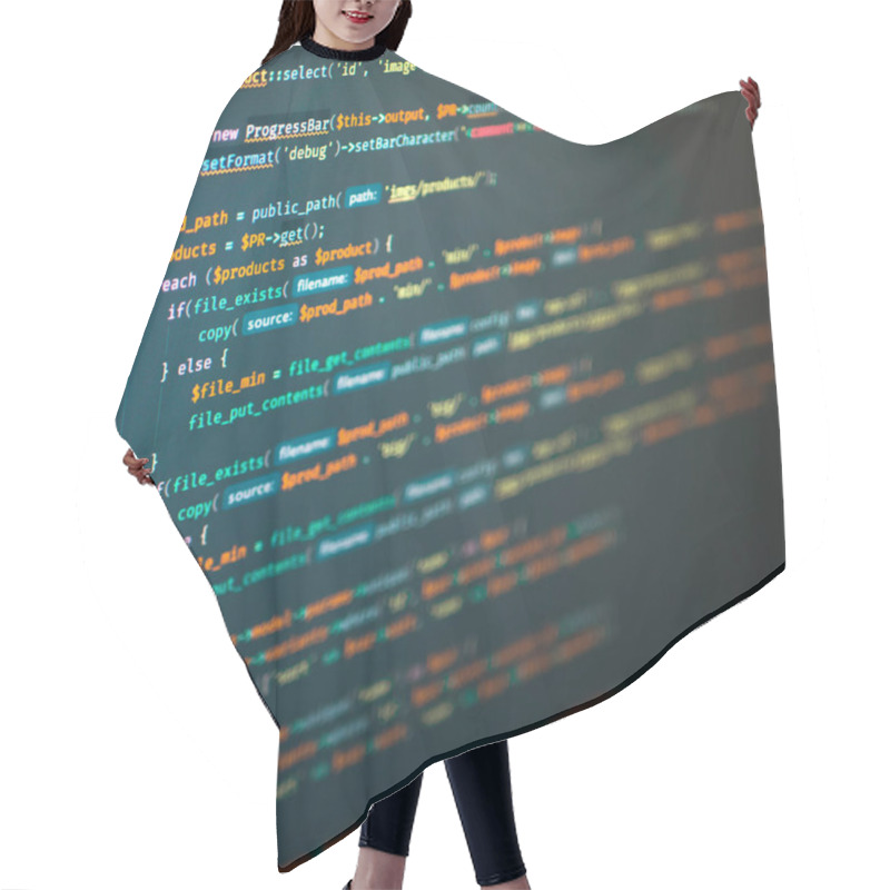 Personality  Web Developing On The Php Language Hair Cutting Cape