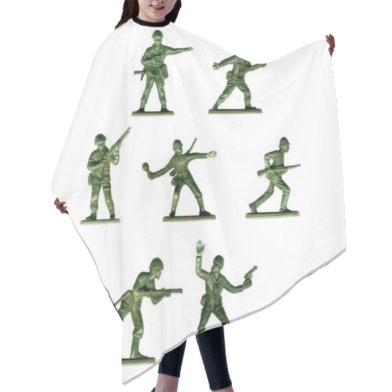 Personality  Collection Of Traditional Toy Soldiers Hair Cutting Cape