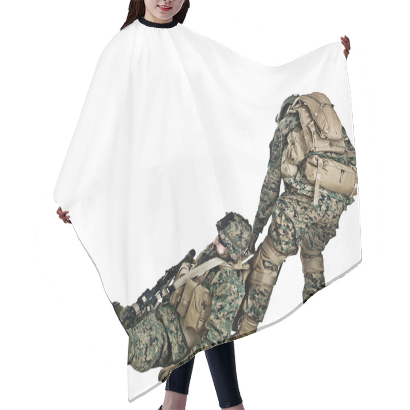 Personality  Marines Hair Cutting Cape