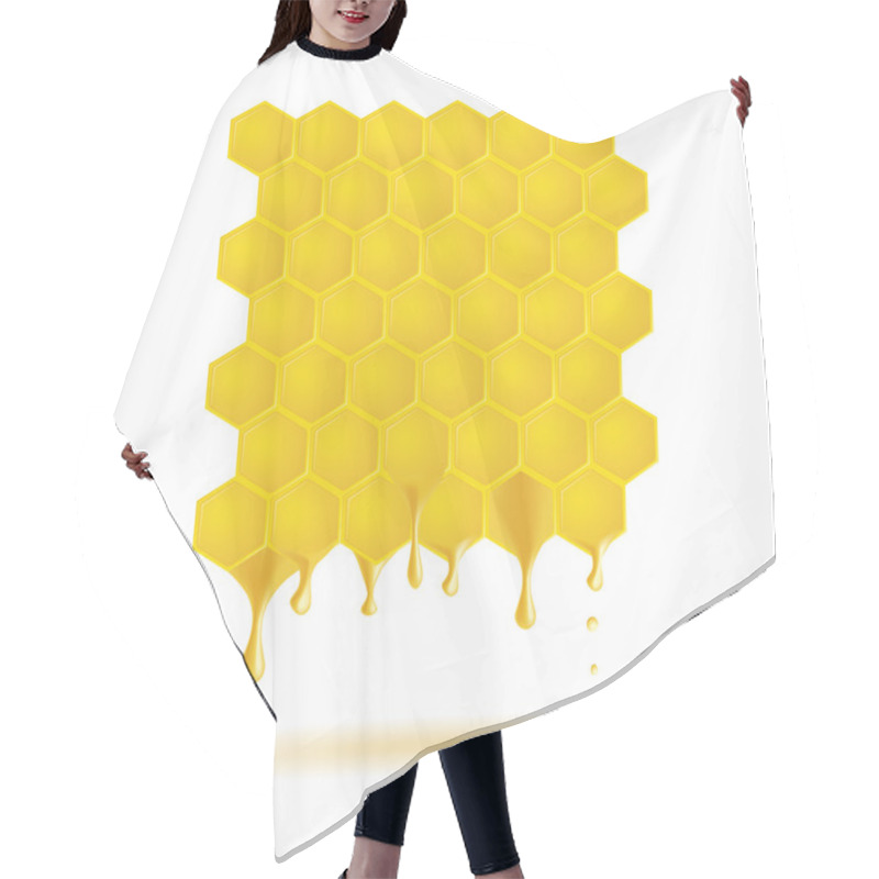 Personality  Dripping  Honey Hair Cutting Cape