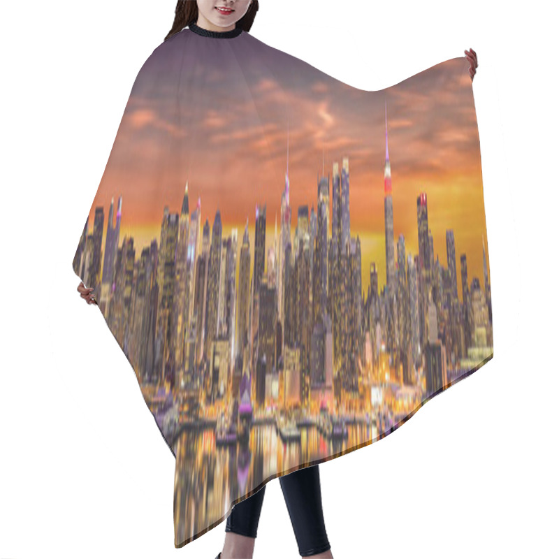 Personality  New York City Panorama Hair Cutting Cape