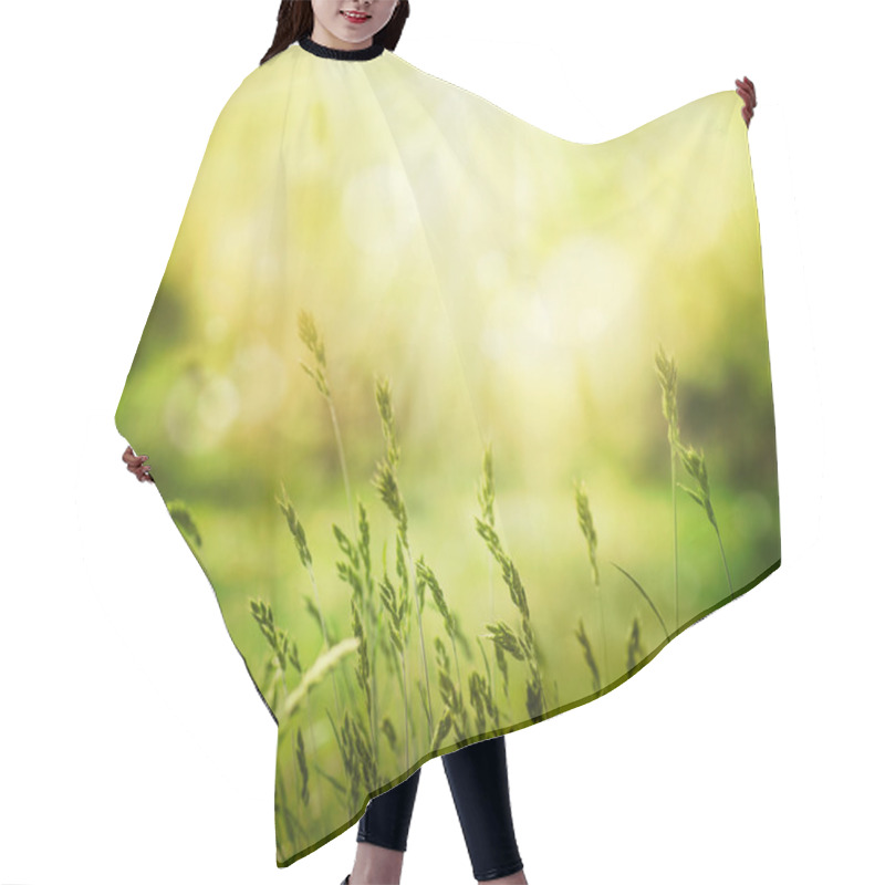 Personality  Summer Background Hair Cutting Cape