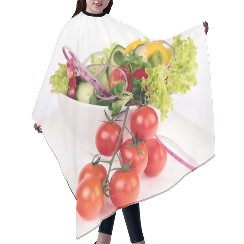 Personality  Fresh Garden Salad Hair Cutting Cape