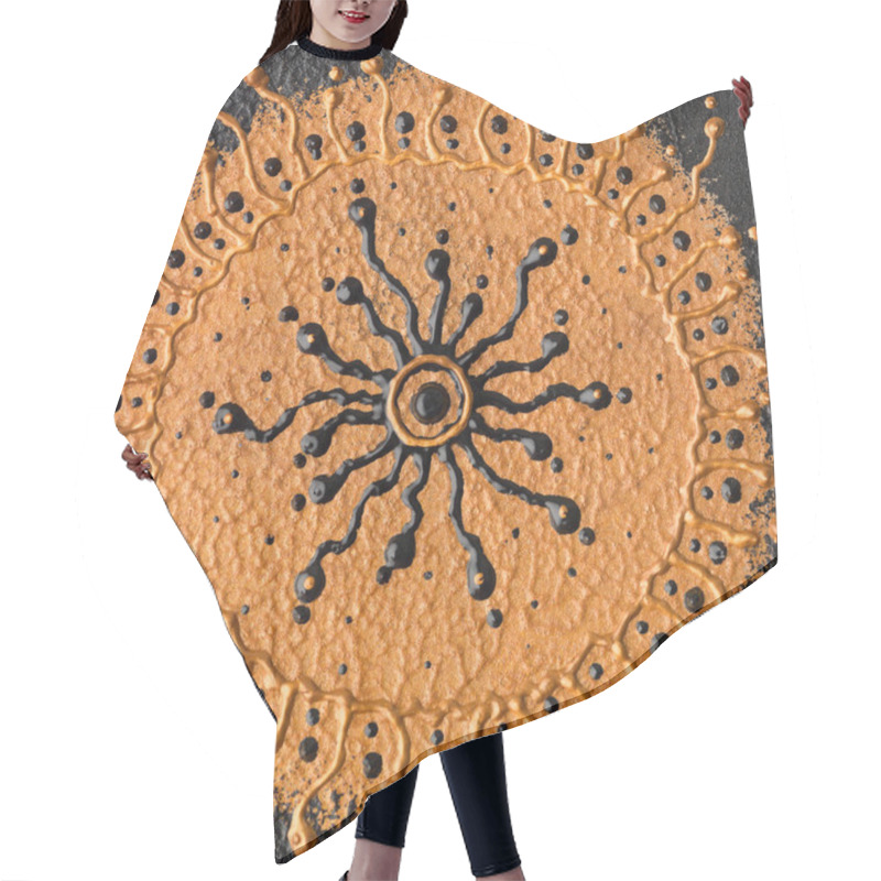 Personality  Golden Sun Healing  Hair Cutting Cape