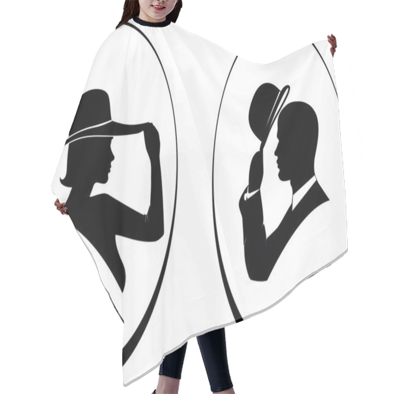 Personality  Greeting Hair Cutting Cape